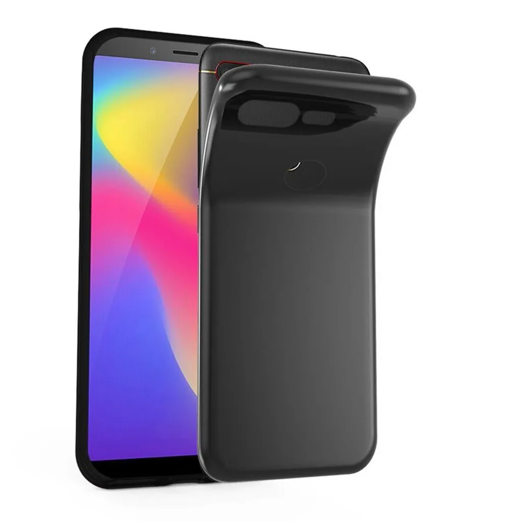 Custodia Professionale ZTE Nubia N3 Cadorabo TPU Nero Elegante
