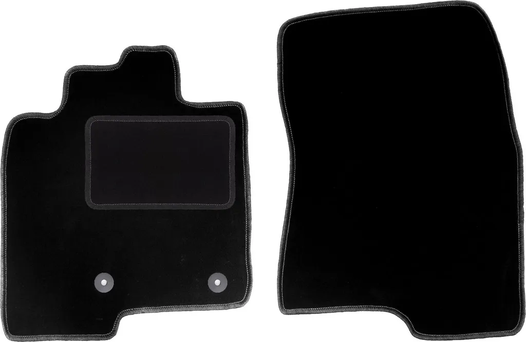 Tappetini Lusso Mitsubishi Pajero IV Velluto Nero 2006-2018 Lunga