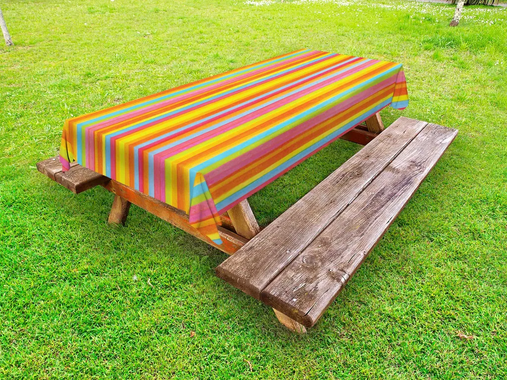 Tovaglia Design Arcobaleno 145x265 cm ABAKUHAUS - Outdoor & Indoor