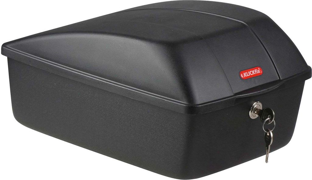 KLICKfix Bike Box Racktime - do bagażnika, czarny Zdjęcie produktu 2
