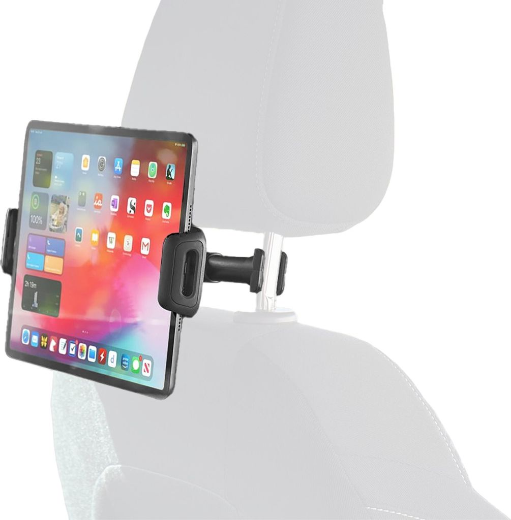 Caliber Tablet- und Telefonhalterung für 7 bis 12,9 Zoll - Auto-Kopfstütze - drehbar (CNC17)