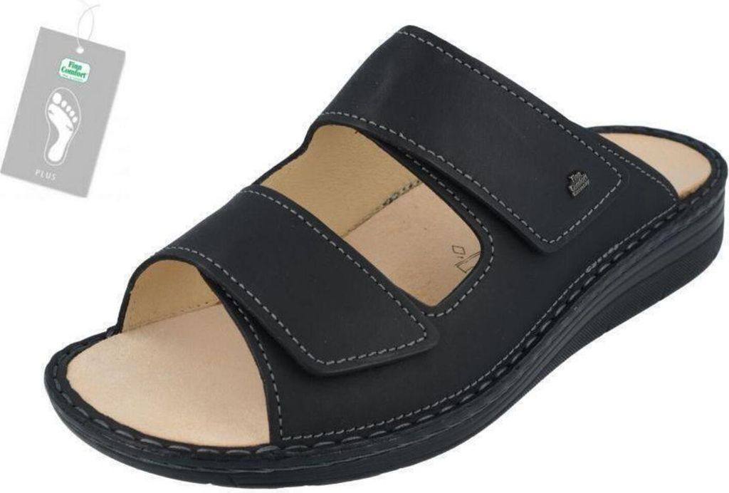Finn Comfort Paterna (schwarz) - Herrenschuhe Sandale / Produktbild 