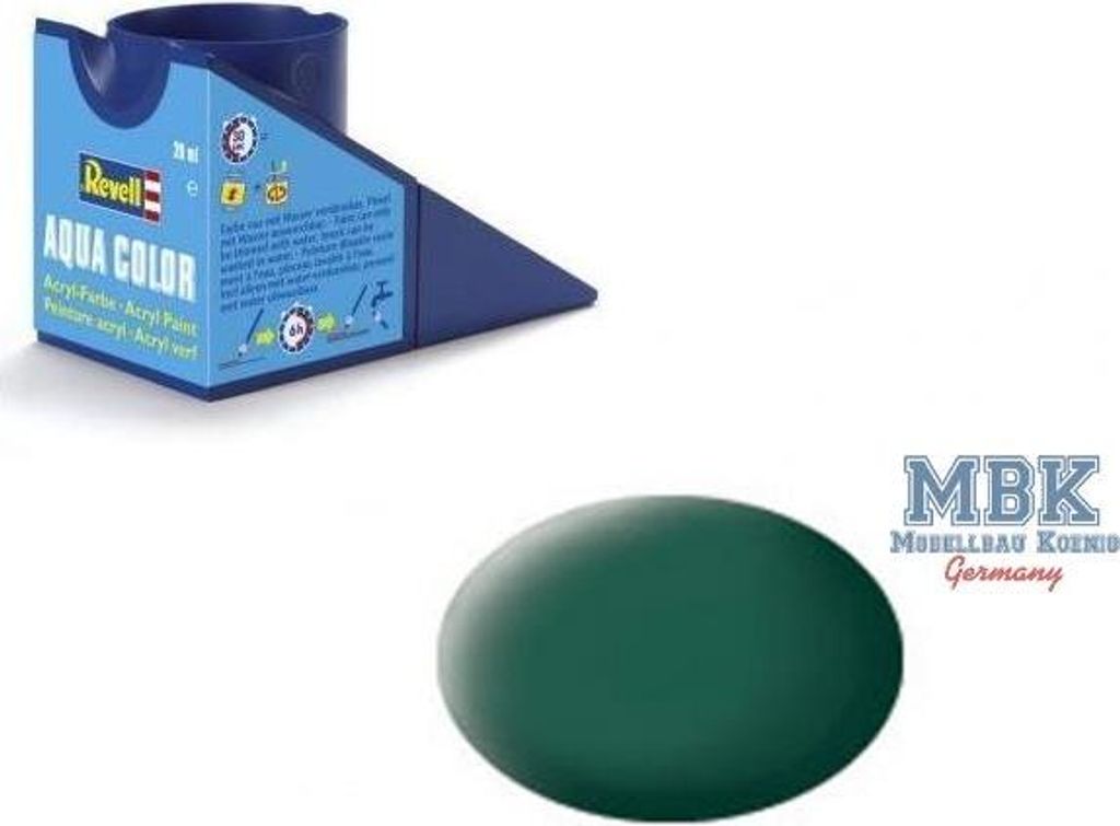Revell AQ048 Aqua Color 048 seegrün matt Produktbild 