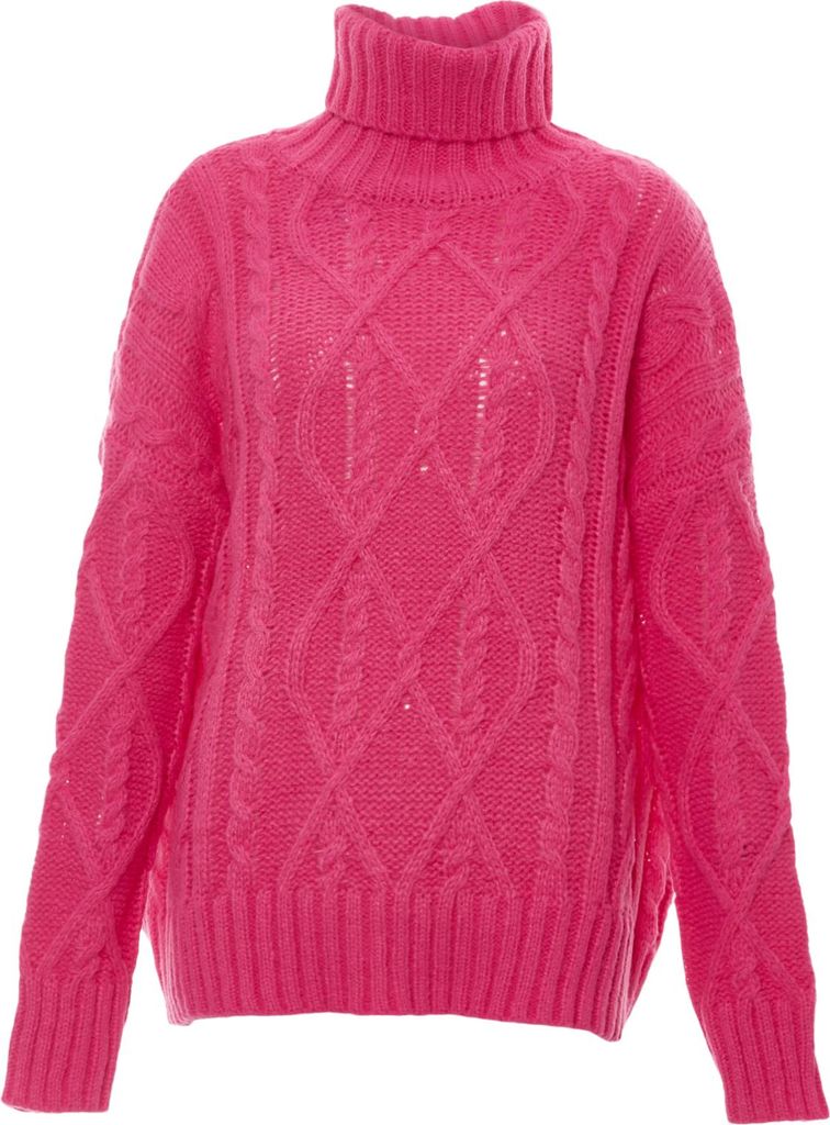 Sookie damen rollkragenpullover - pink, M/L