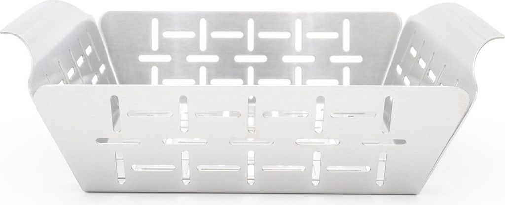 Edelstahl-Grillkorb, 19 x 24 x 5,5 cm
