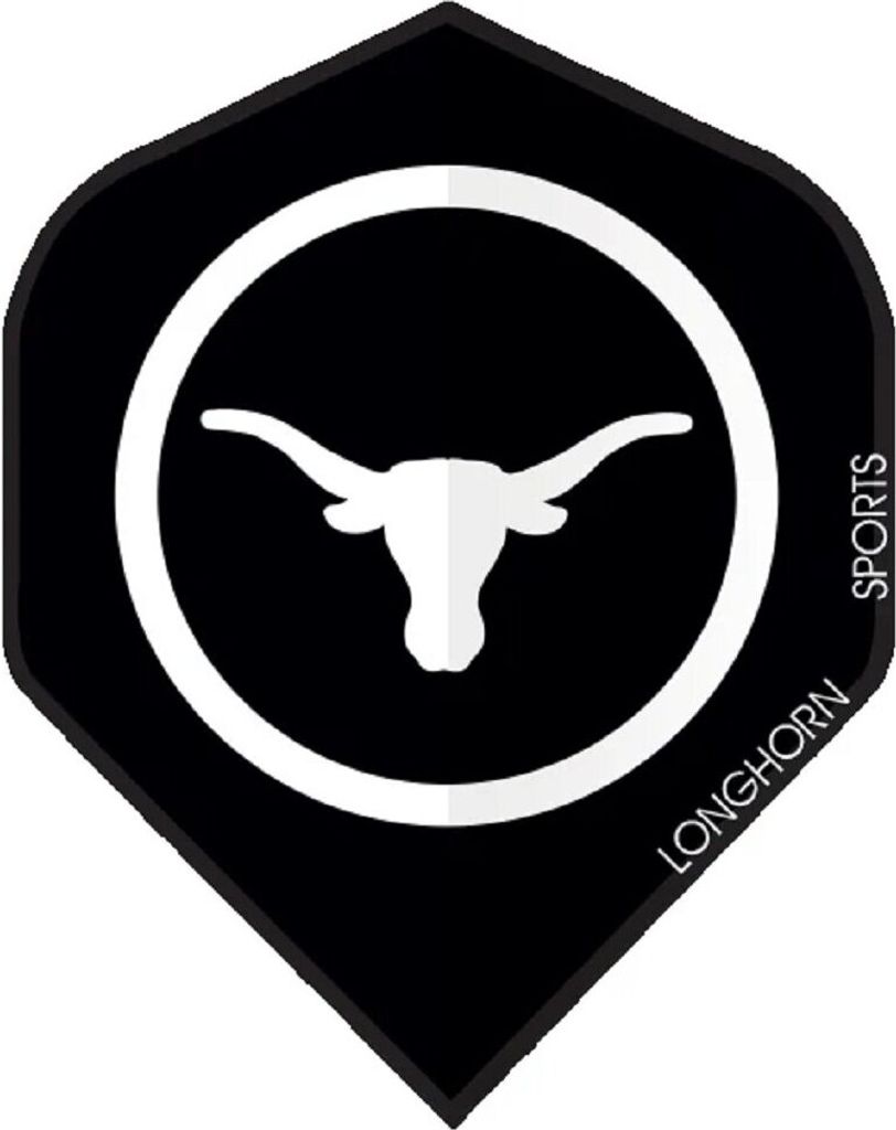 Longhorn Sports Dart Flights – Robuste Flights für präzise Würfe im 3er-Pack