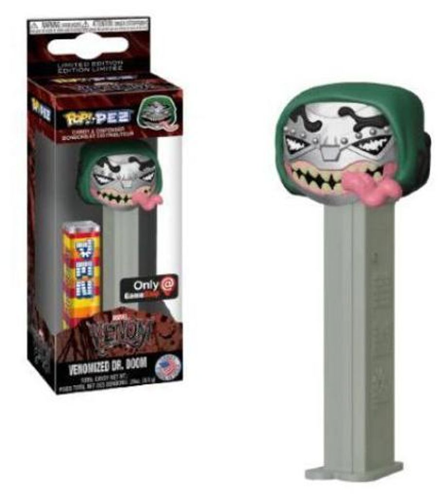 Funko Pop! PEZ Marvel: Venomized Doctor Doom GameStop Exclusive