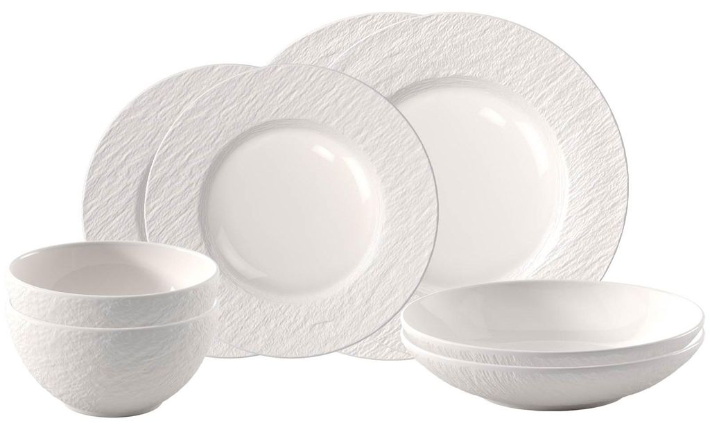 Villeroy & Boch Manufacture Ice Einsteiger-Set 8-teilig Produktbild 