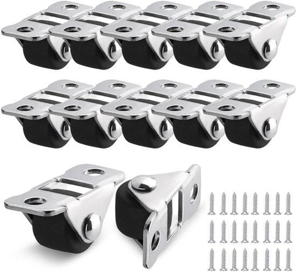 Roulettes acier caoutchouc 1,2 cm : stoppez les rayures sur vos sols