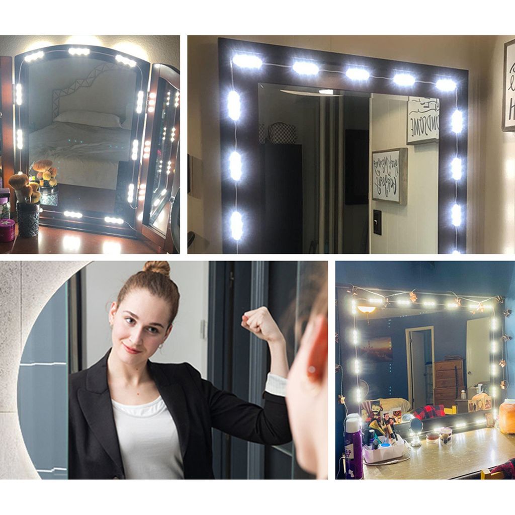 14 STUeCKE LED světla pro make-up v zrcadle Smart Sensor Obrázek produktu 9