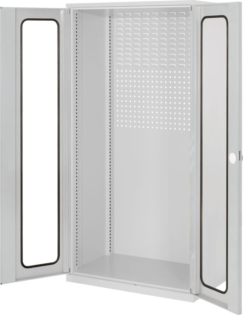 Kappes RasterPlan Schubladenschränke 1950x1000x600mm Sichtfenstertüren Modell 30 lichtgrau