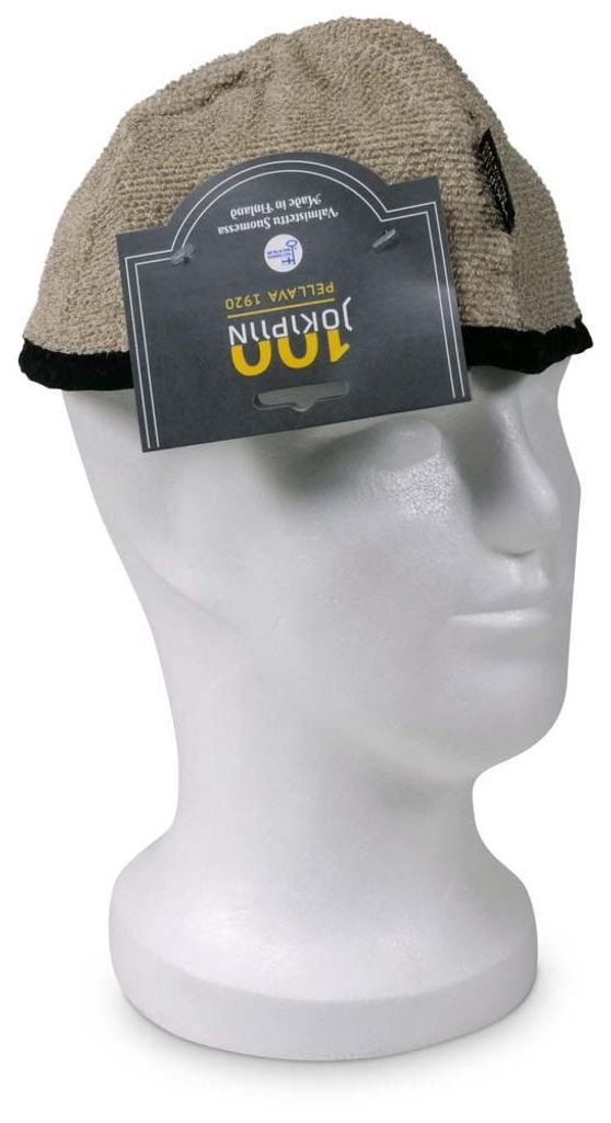 Original JOKIPIIN Sauna-Mütze ''Kuusi-saunamyssy'' Produktbild 