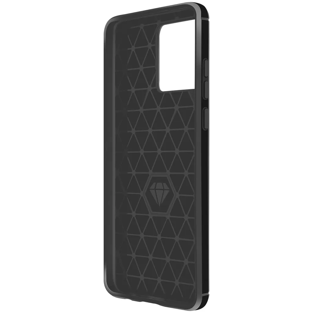 Custodia Motorola Moto G84 Carbonio e Alluminio Nero Sport Edition - 2
