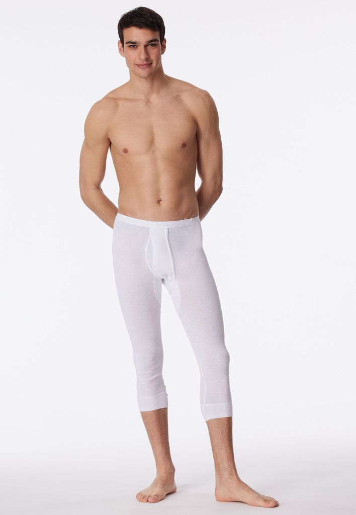 Schiesser Herren Hose 3/4 weiss Produktbild 