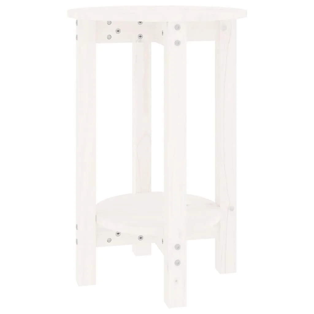 Table de salon blanche 40x60 cm gain de place pour studio et appartement