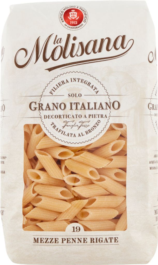Röhrennudeln 1/2 Penne Rigate 500g - La Molisana Produktbild 