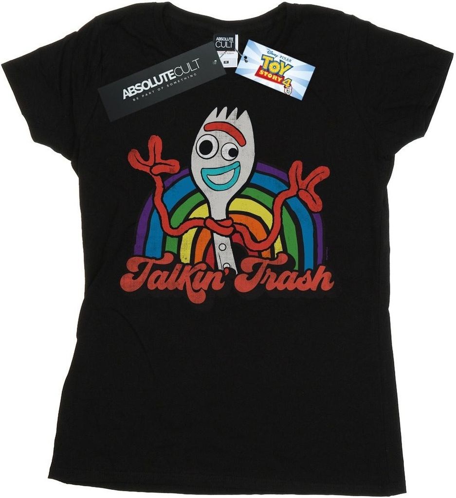 Disney - "Toy Story 4 Talkin' Trash" T-Shirt für Damen BI44437 (L) (Schwarz)