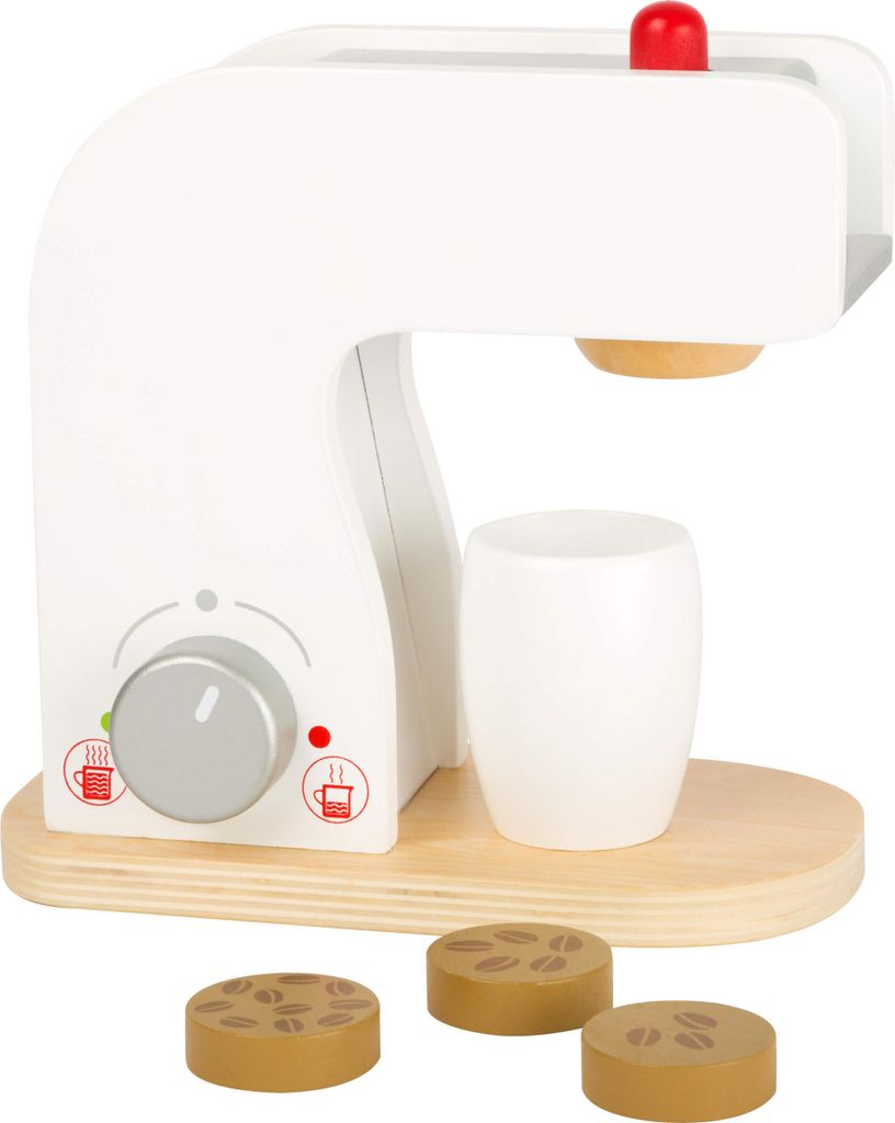 Small Foot 10593 Kaffeemaschine Kinderküche, 5-teilig (1 Set)