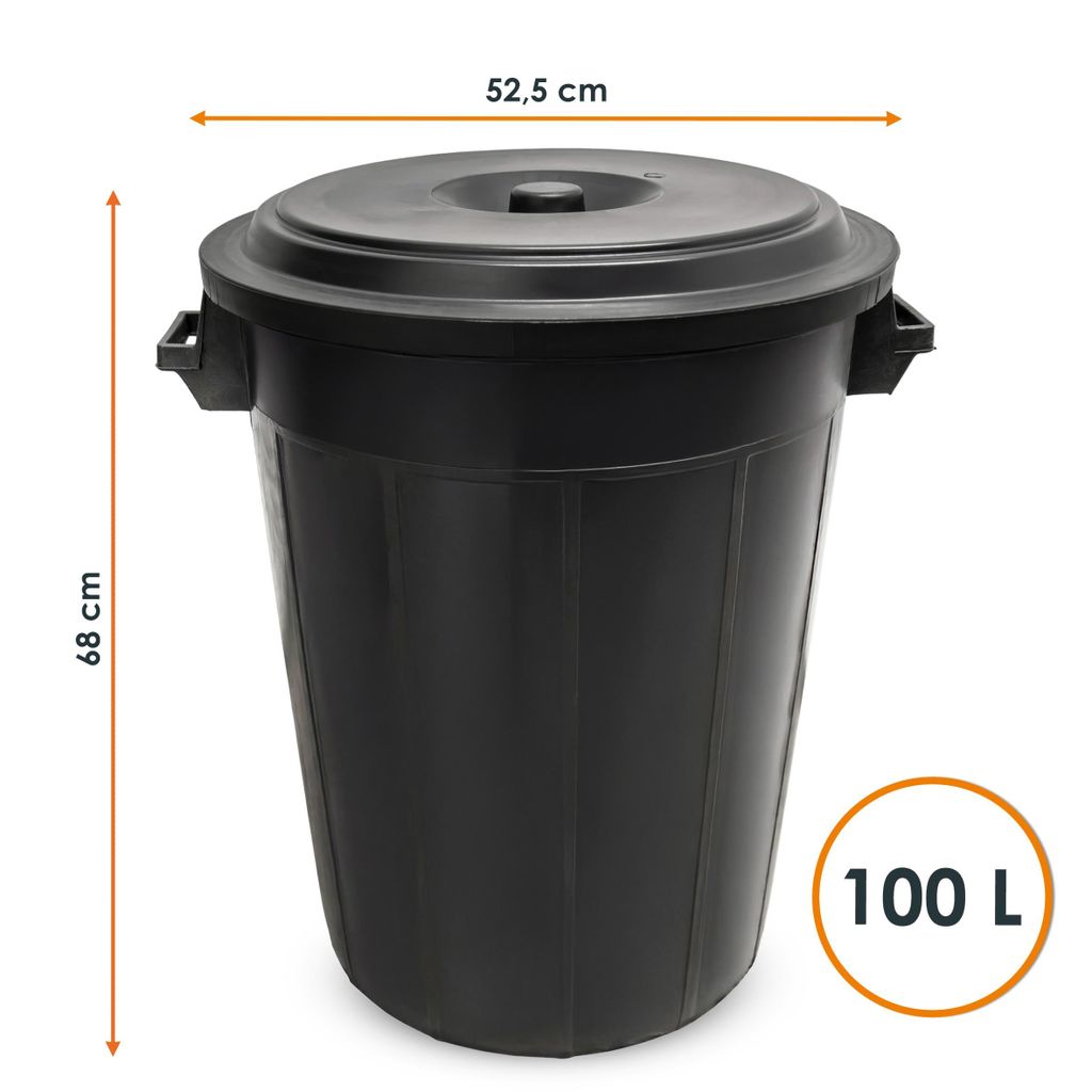 Universaltonne mit Deckel - 100 Liter