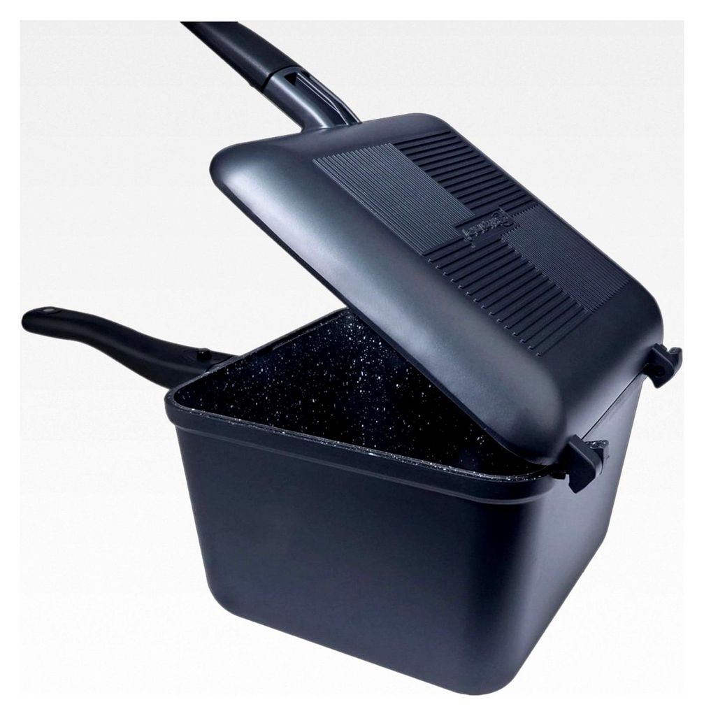 Connect Deep Pan & Griddle XL Granite Edition - Pfanne zum Kochen beim Angeln