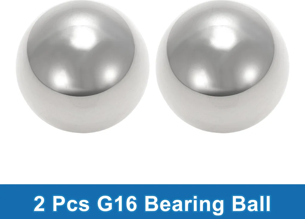 Bille de précision 42.9mm acier G16 pour roulement à billes industriel 2pcs