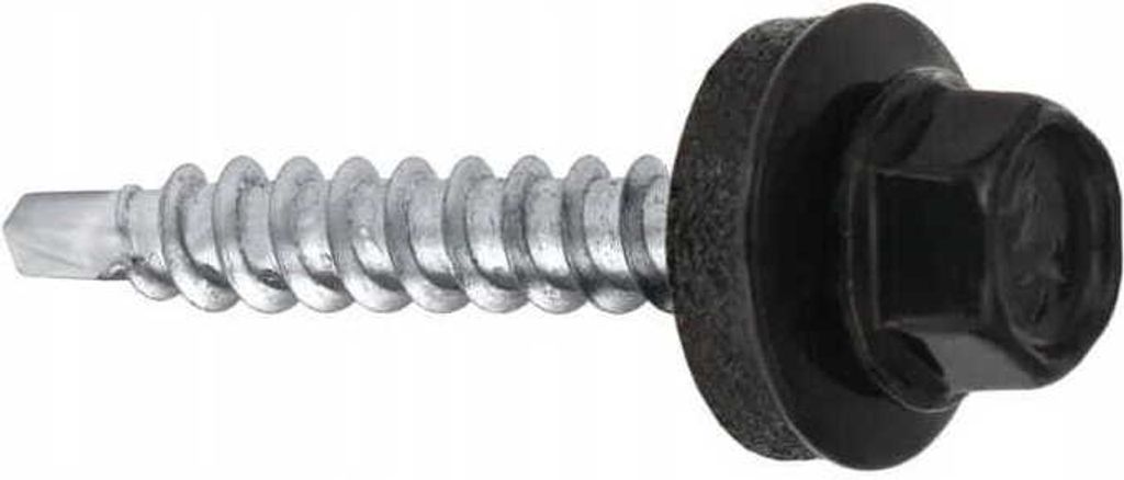 Fasádní montážní šroub samovrtný 4,8x35 mm 100 kusů šedý Obrázek produktu 