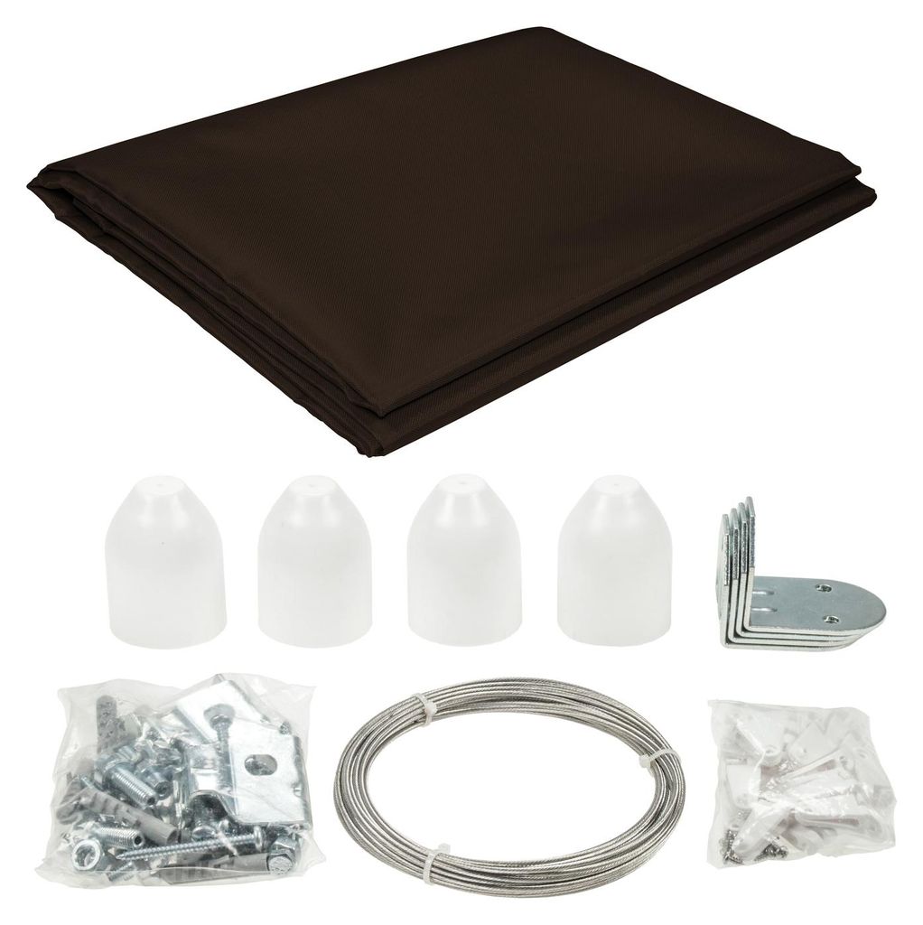 sunprotect 12544 Seilspann-Markise Komplett-Set, 2,7 x 1,4 Produktbild 