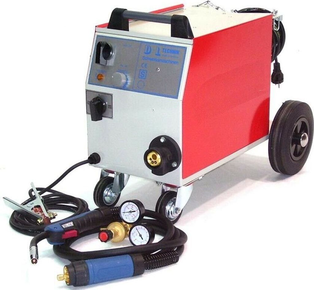Schutzgas Schweissgerät MIG182/6 25-180A + 5 kg Schweißdraht , 230V 400 V