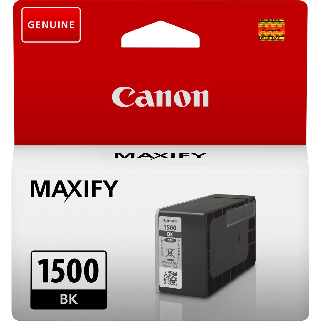 Canon PGI-1500 BK  schwarz Druckerpatrone Produktbild 