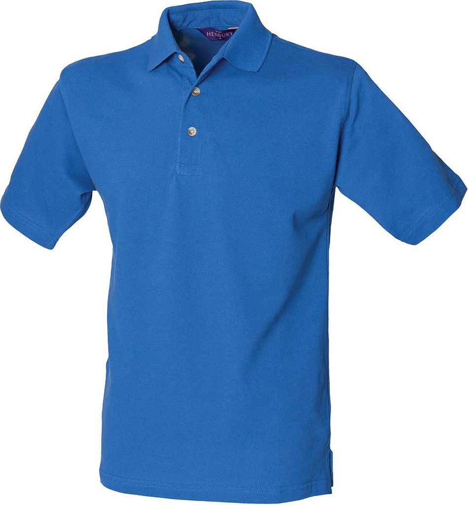 Henbury - "Classic" Poloshirt Schwere Qualität für Herren PC6198 (L) (Königsblau)
