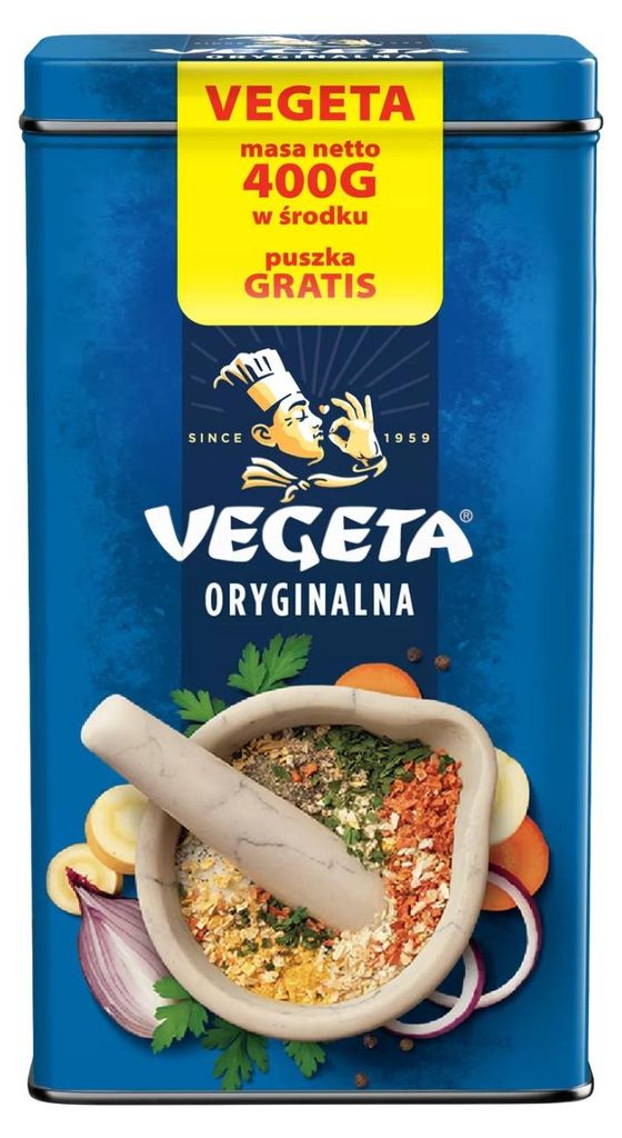 Podravka Vegeta 400 g + plechovka Obrázek produktu 