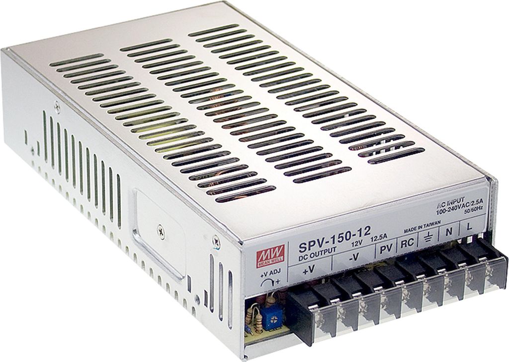 MEANWELL SPV-150-12, AC-DC-Schaltnetzteil, geschlossen, 150W 12V 12,5A
