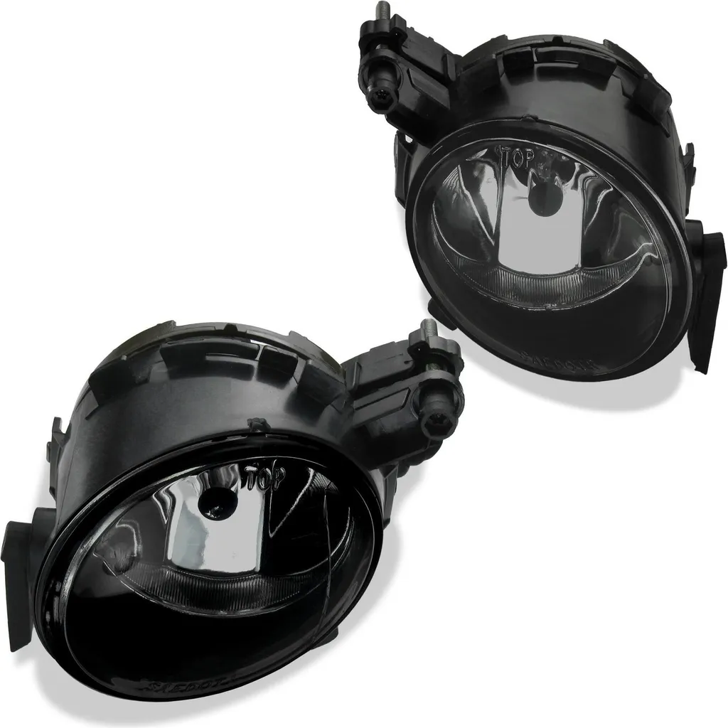 Antibrouillards Verre Noir avec Ampoules HB4 pour Seat Leon 1P Altea