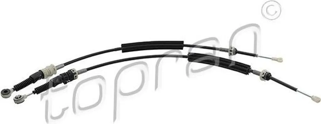 Câble de boîte de vitesses TOPRAN 702 120 OE 349018943R pour Dokker