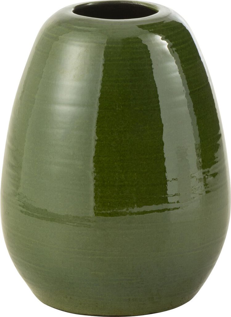 J-Line Vase Lola Porzellan Grün Small