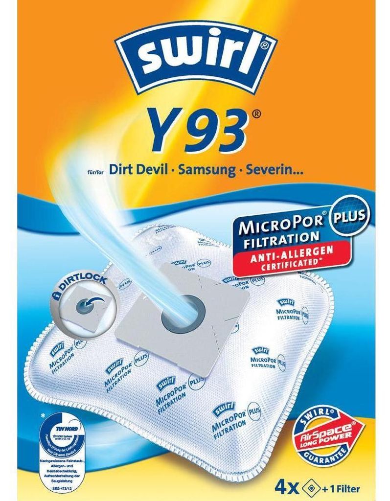 Swirl 4x sacchetti aspirapolvere Delonghi Xlence XTL190 Immagine del prodotto 