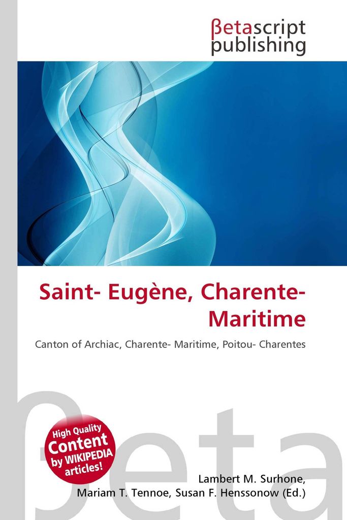 Saint- Eugène, Charente- Maritime