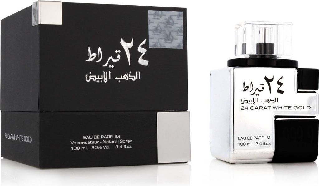 Lattafa 24 Carat White Gold Eau de Parfum 100ml Obrázek produktu 