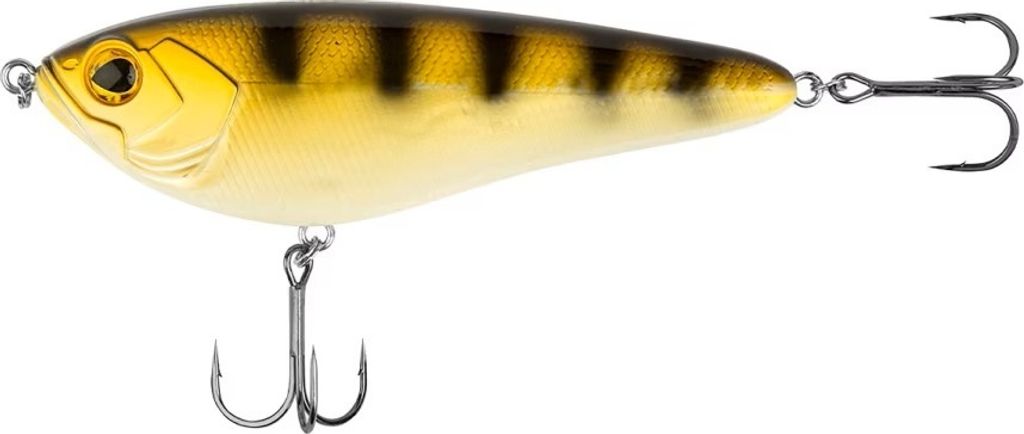 SHIMANO YASEI Javelin Jerk S 160, Jerkbait (Slider), 16cm, Zander, Langsam sinkend, LUYASJJS16ZAN