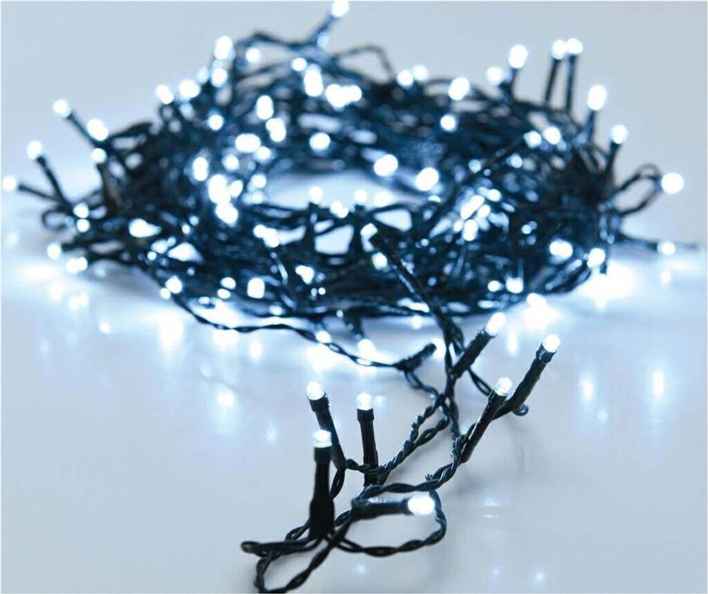 Lampki Choinkowe 320 Led Biaňāy Zimny Zdjęcie produktu 