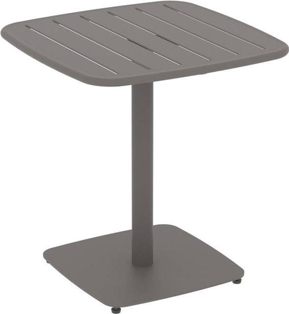 Gartentisch 2-sitzer alegoria 70x70cm kaffee - Hespéride