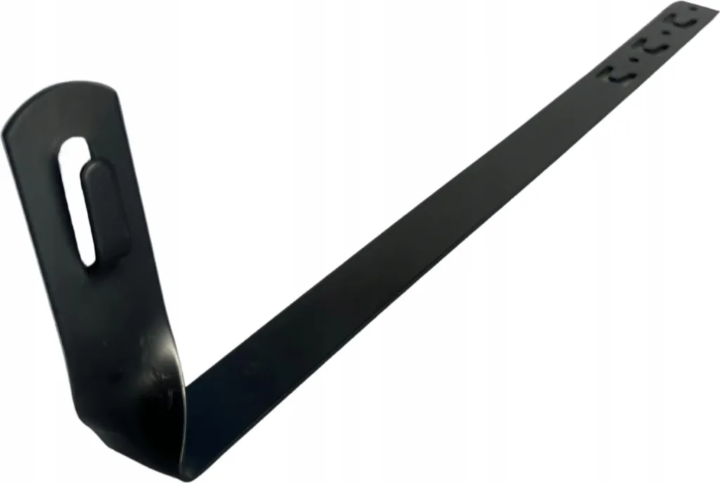 Support carrelage L-415 robuste H-70mm ZZ noir haute résistance charge