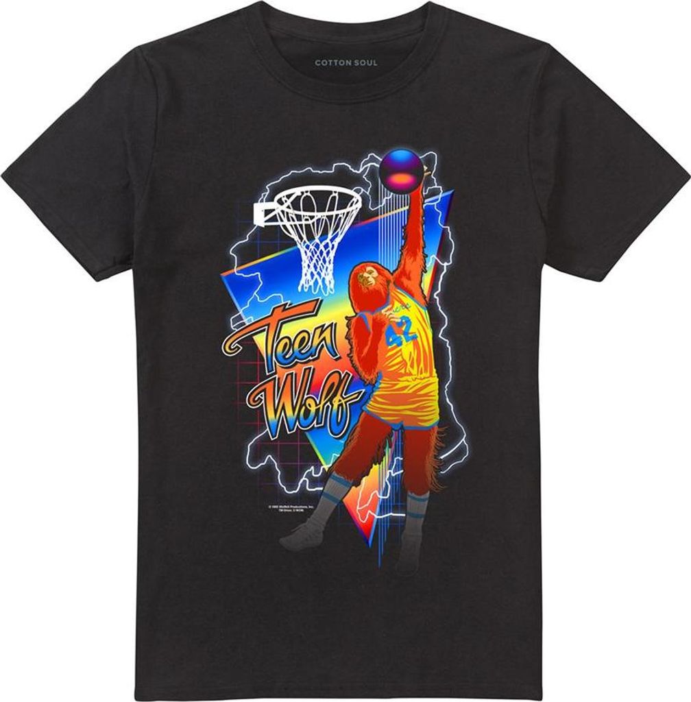 Teen Wolf - T-Shirt für Herren/Damen Uni TV28258 (S) (Schwarz)