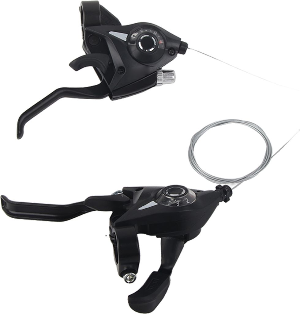 1 Paar EF51 24 Gang Fahrrad Bremshebel Schalthebel Produktbild 