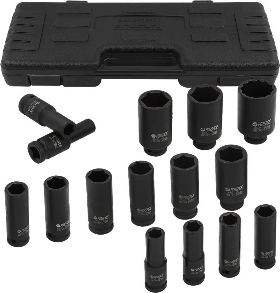 Set Chiavi a Bussola 1/2" Profonde 10-36 mm | Qualità da Officina