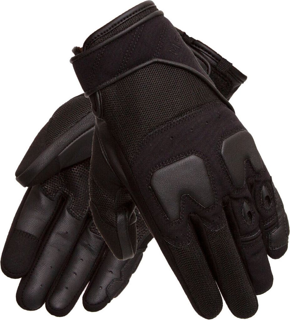 Merlin Kaplan Air Mesh Explorer Motorradhandschuhe, schwarz, S