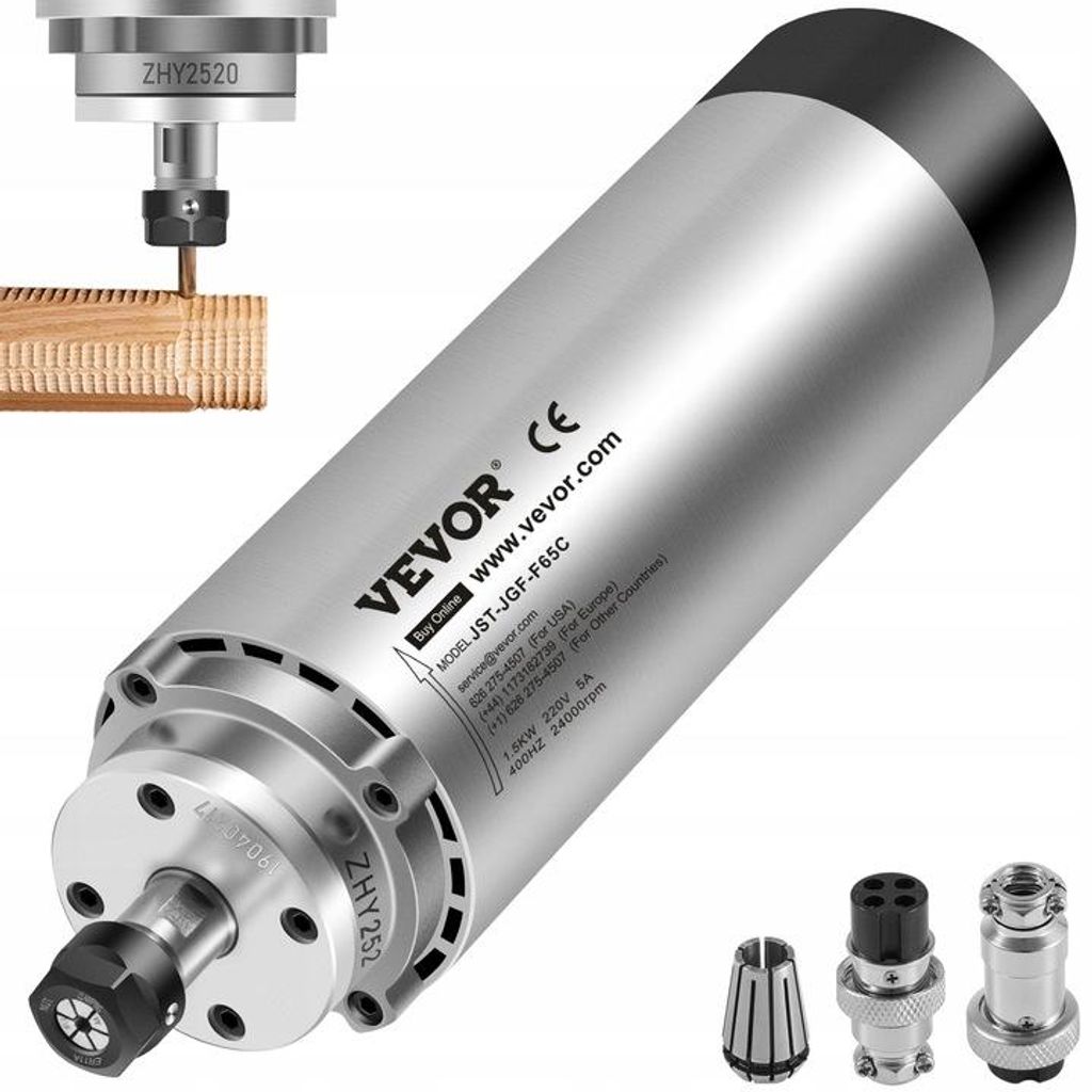 VEVOR Vřetenový motor CNC Vřetenový motor chlazený vzduchem Obrázek produktu 