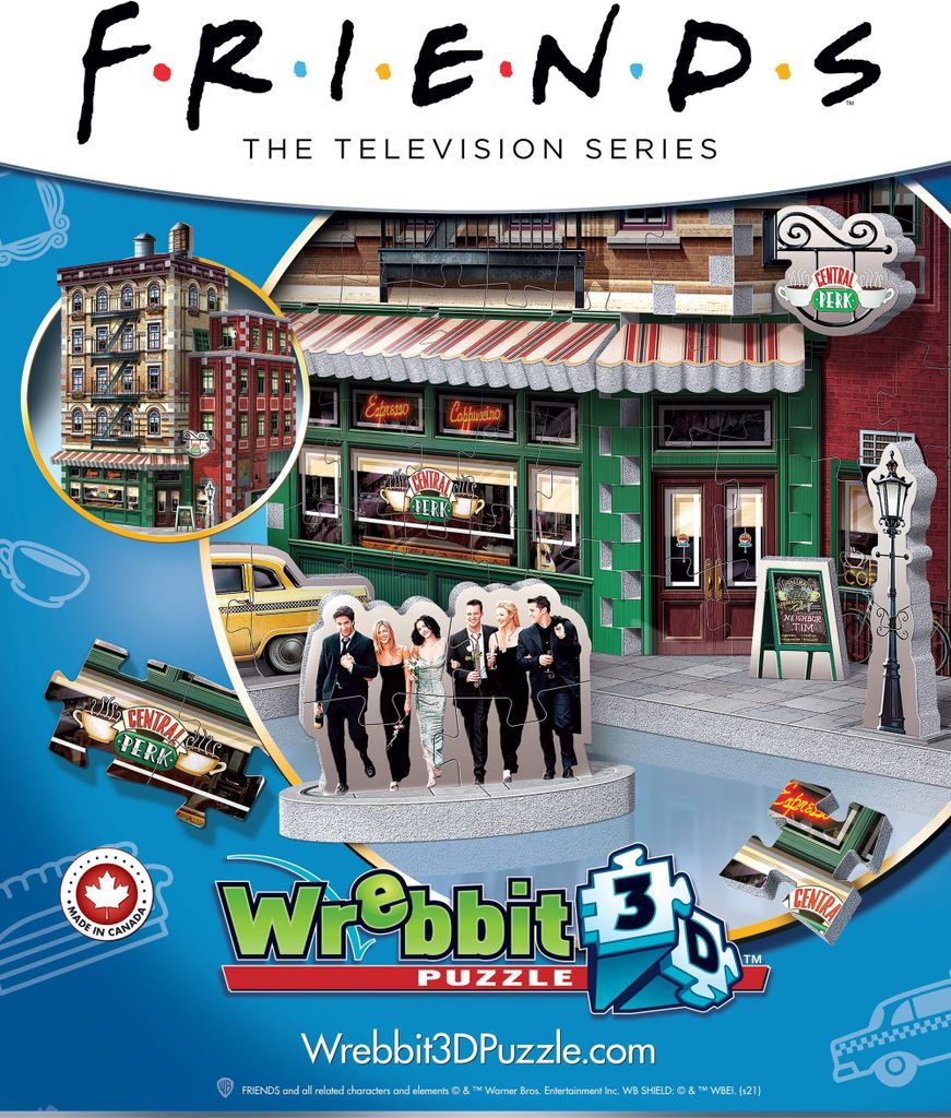 Friends - Central Perk (440 pièces) - Puzzle 3D Image du produit 
