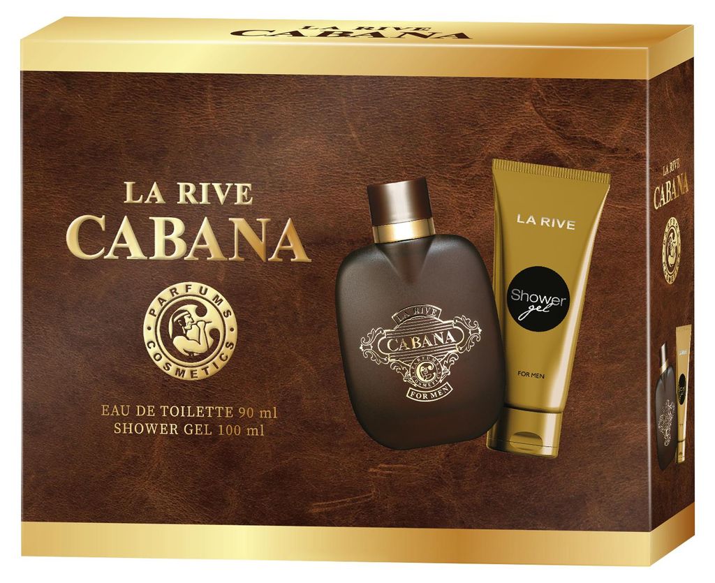 La Rive for Men Cabana gift set (Eau de Toilette 90ml+Gel Image du produit 