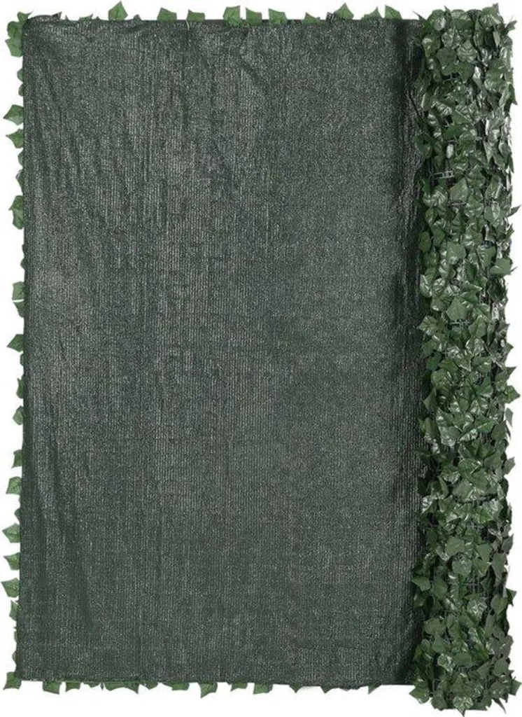Brise-vue noir 150x410 cm - Protection murale et décoration de façade